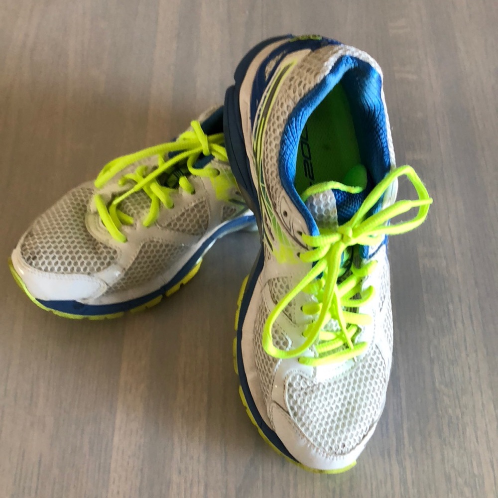 Woman’s ASICS running shoe